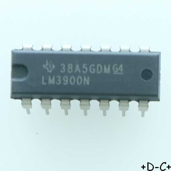 LM3900N Quadruple Operational Amplifier DIP-14 Texas RoHS