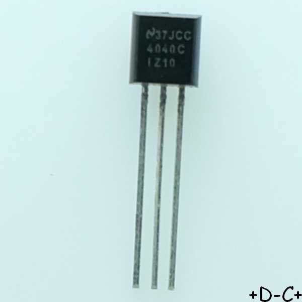 LM4040CIZ-10 V-Ref Precision 10V 15mA TO-92 Texas RoHS