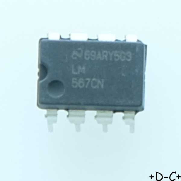 LM567CN Tone decoder DIP-8 National