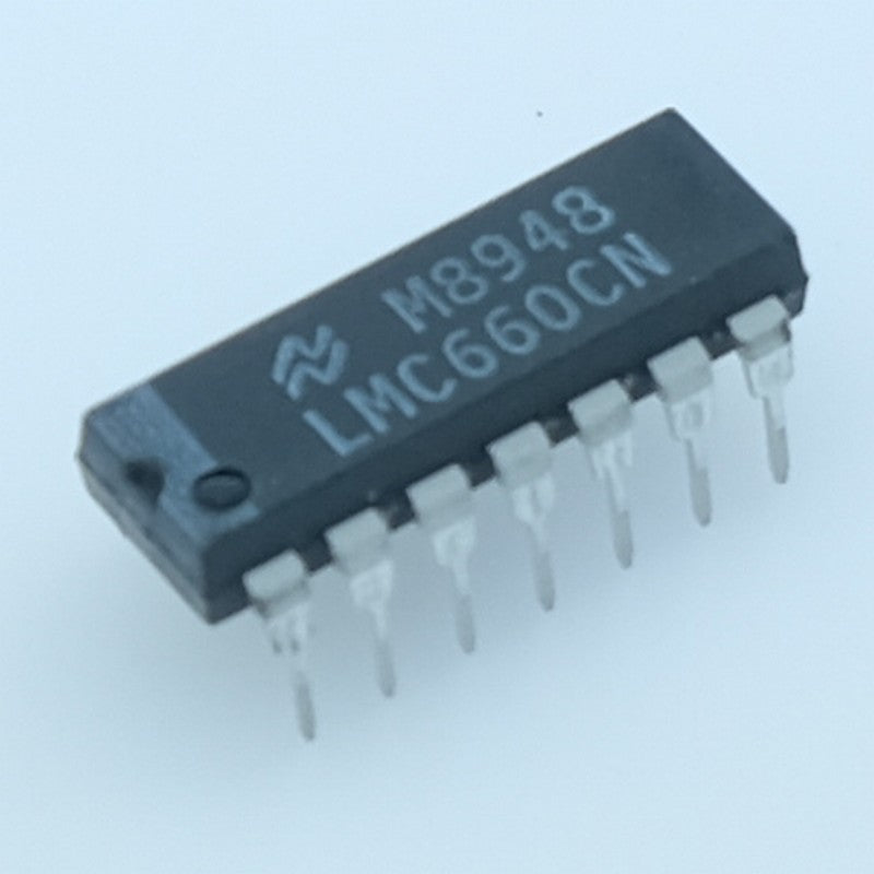 LMC660CN Amplificateur opérationnel CMOS quadruple DIP-14 National