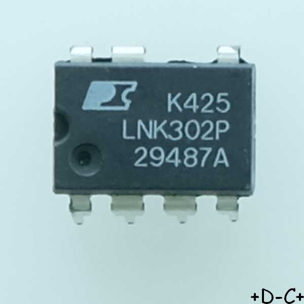 LNK302P Convertisseur DIP-8B Power integrations