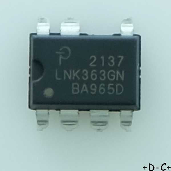 LNK363GN Low Power Off-Line Switcher IC SMD-8 Power Integrations