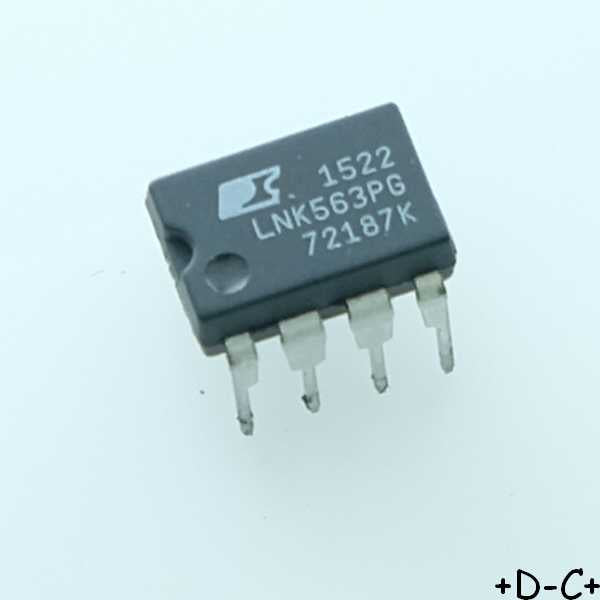 LNK563PG Convertisseur AC/DC hors ligne DIP-7 Power Integrations