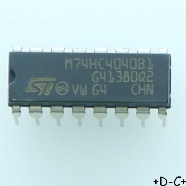 M74HC4040B1 Compteur binaire 12 ‚tages DIP-16 STM - Distri-Compo
