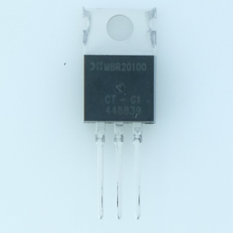 MBR20100CT Redresseur Schottky 100V 10A 850mV TO-220 Diodes Incorporated