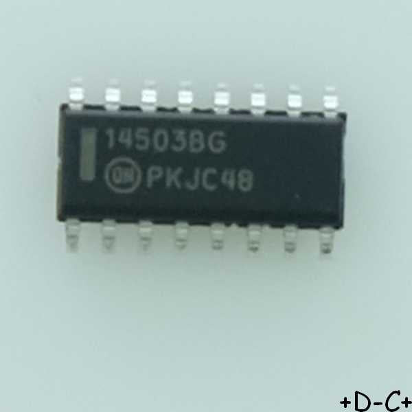 MC14503BDG Hex Non-Inverting 3-State Buffer SO-16 ONS RoHS