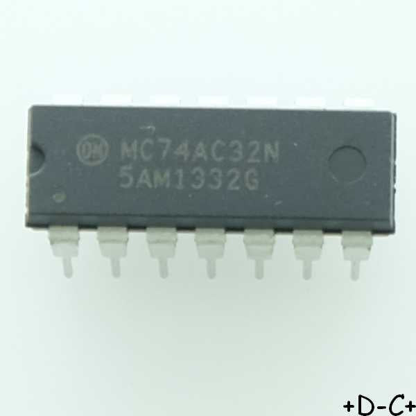 MC74AC32NG Or gate 4-Element 2-IN CMOS DIP-14 ONS RoHS