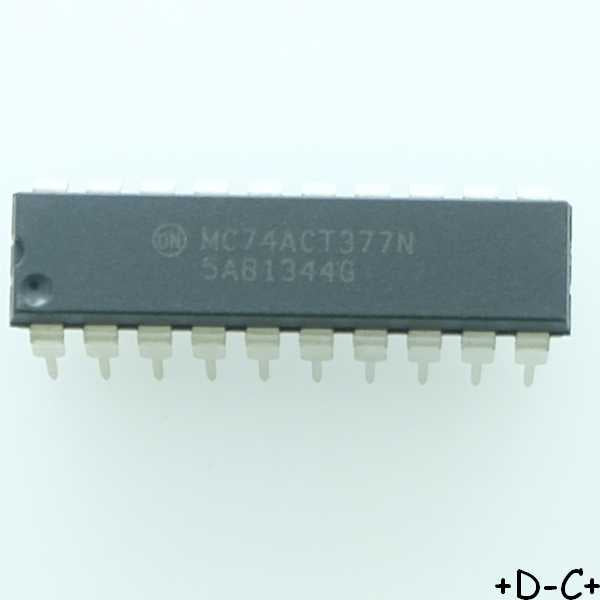 MC74ACT377NG Octal D Flip-Flop DIP-20 ONS - Distri-Compo