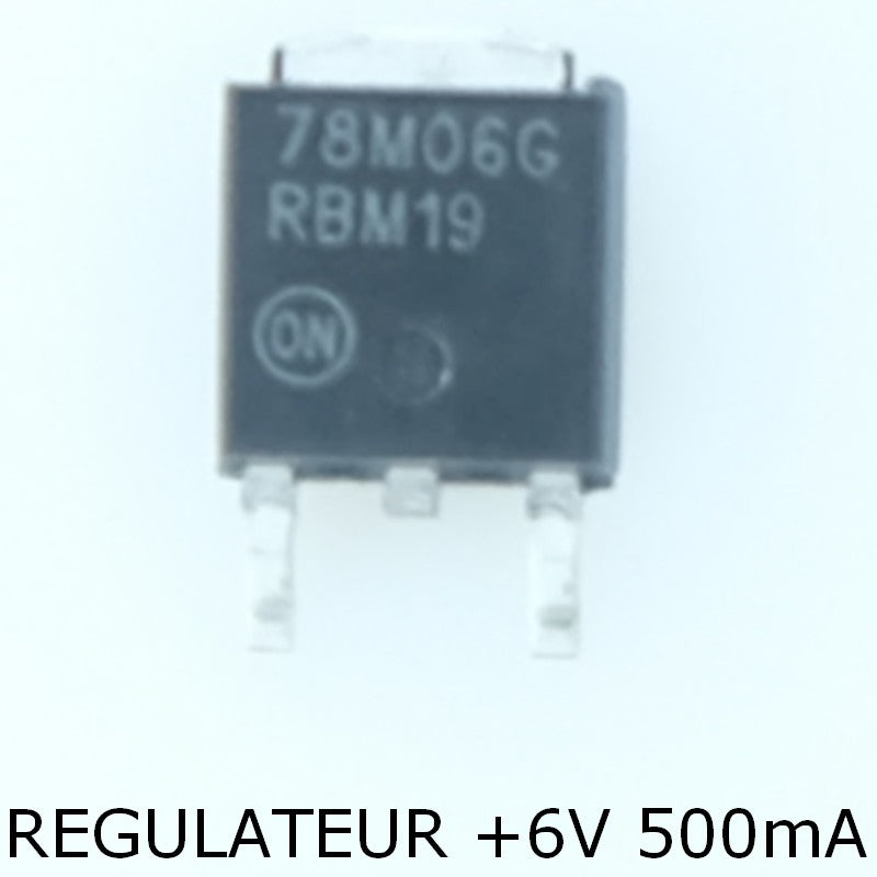 MC78M06CDTG Régulateur +6V 500mA TO252-3 ONS
