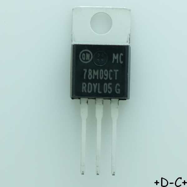 MC78M09CTG Regulateur +9V 500mA TO-220 ONS RoHS