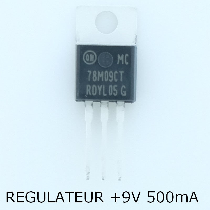 MC78M09CTG Regulateur +9V 500mA TO-220 ONS - Distri-Compo