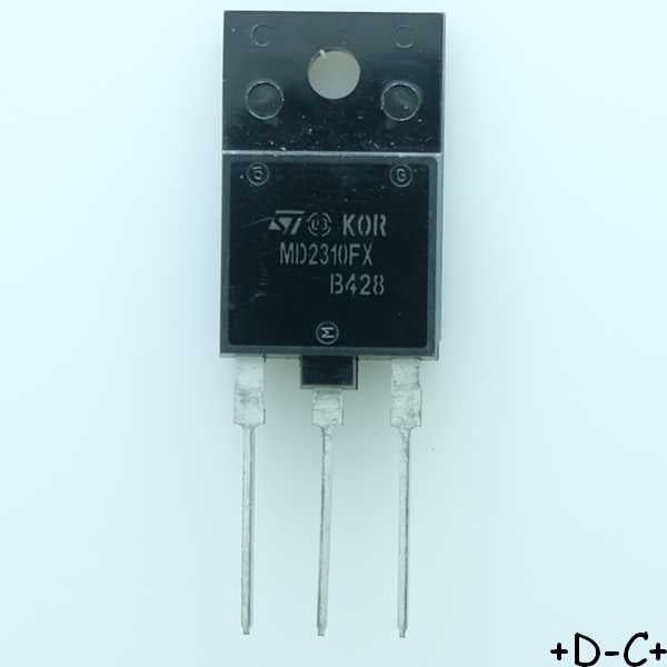 MD2310FX Transistor NPN ISOWATT218FX STM