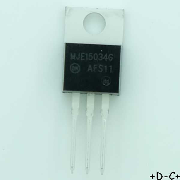 MJE15034G Transistor BJT NPN 350V 4A TO-220 ONS RoHS