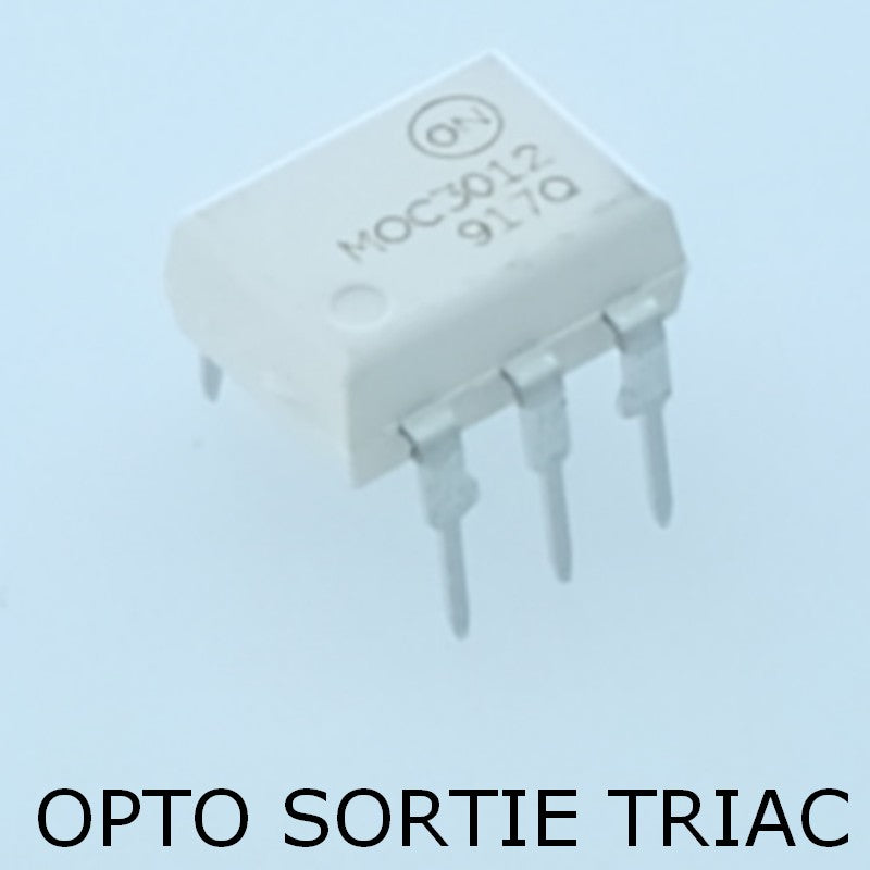 MOC3012M Optocoupleur sortie triac 250V 5.3KV DIP-6 ONS