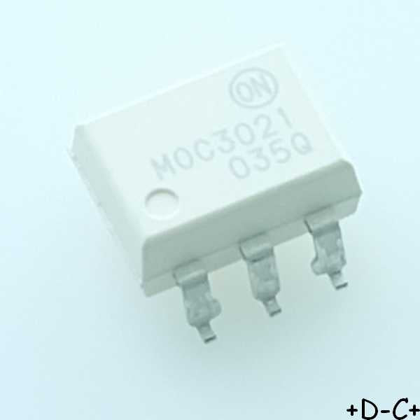 MOC3021S Optocoupleur SO-6 Fairchild RoHS