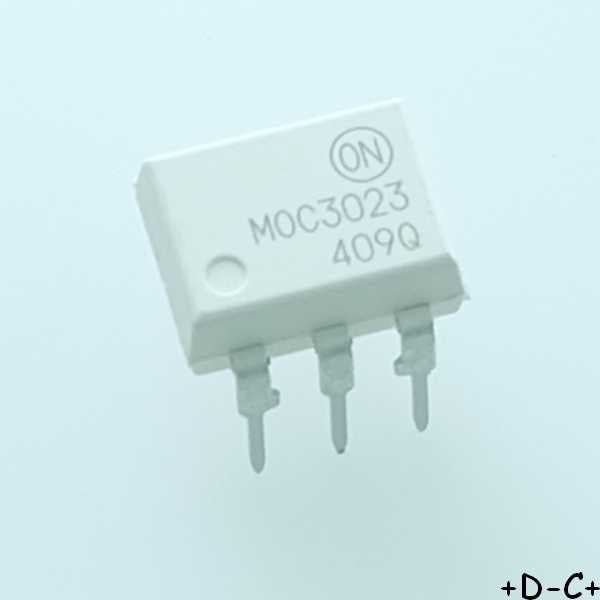 MOC3023M Optocoupler triac driver output 400V DIP-6 ONS RoHS