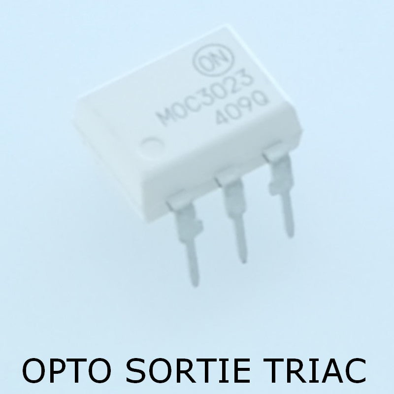 MOC3023M Optocoupleur sortie triac 400V 5.3KV DIP-6 ONS