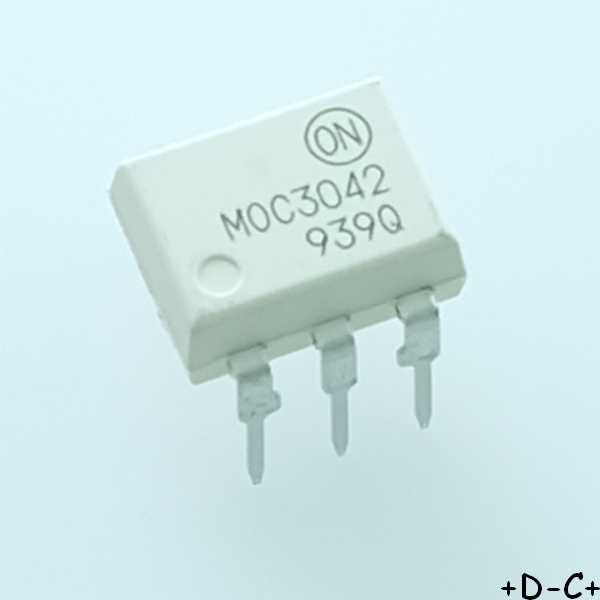 MOC3042M Optocoupleur triac driver output 400V DIP-6 ONS