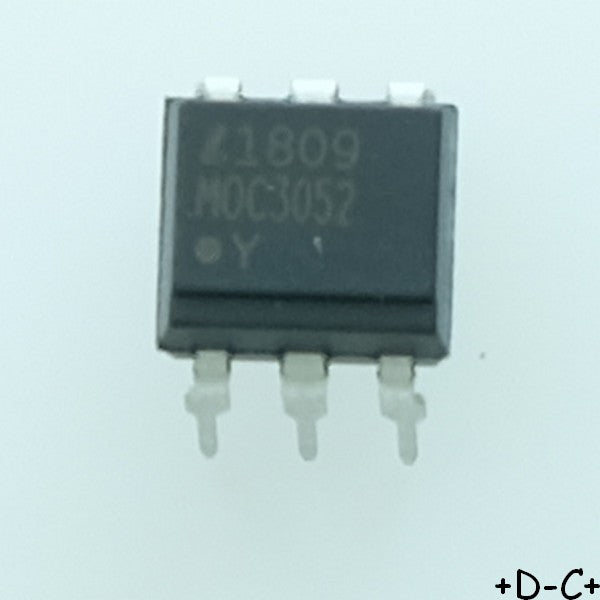 MOC3052 Optocoupleur a sortie triac 600V DIP-6 Liteon RoHS