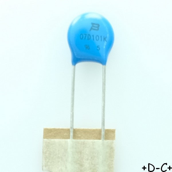 MOV-07D101K Varistance MOV 60VAC 85VDC 7mm 100V Bourns - Distri-Compo
