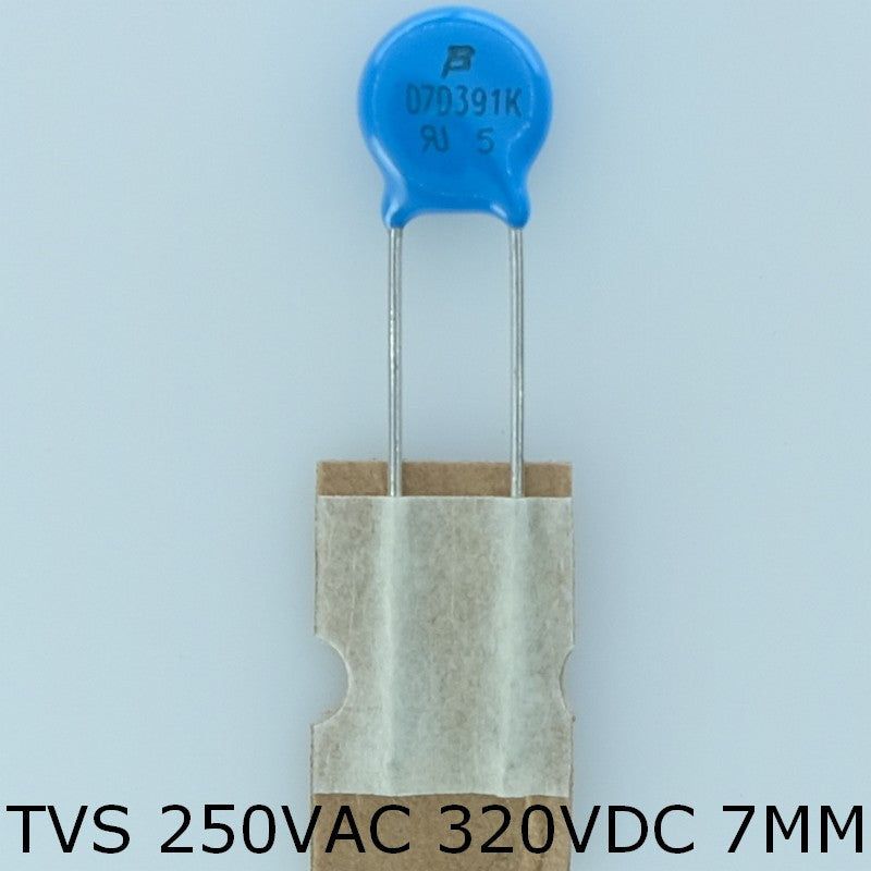 MOV-07D391K Varistance MOV 250VAC 320VDC 7mm 650V Bourns