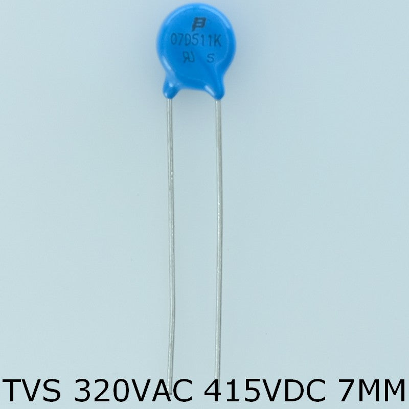 MOV-07D511K Varistance MOV 320VAC 415VDC 7mm 510V Bourns