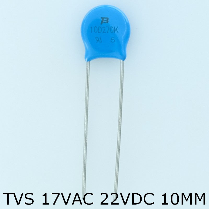 MOV-10D270K Varistance MOV 17VAC 22VDC 10mm 27V Bourns