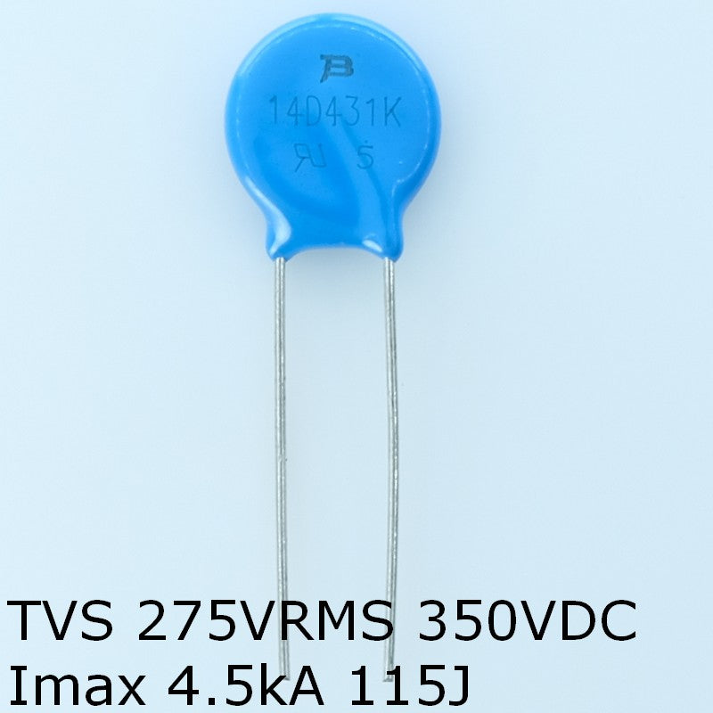MOV-14D431K Varistance MOV 275VAC 350VDC 14mm 710V Bourns