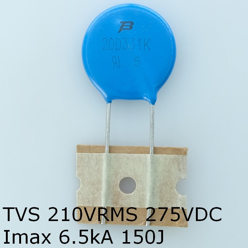 MOV-20D331K Varistance MOV 210VAC 275VDC 20mm 330V Bourns