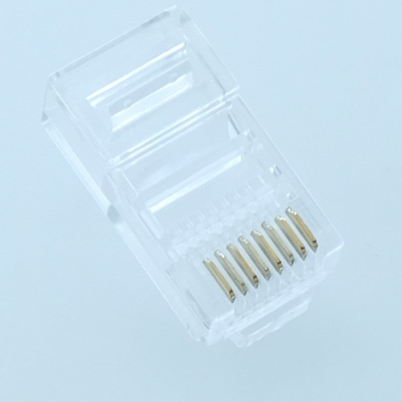 Connecteur modular RJ45 8P8C CAT5E non-blinde câble rond Logilink MP0002