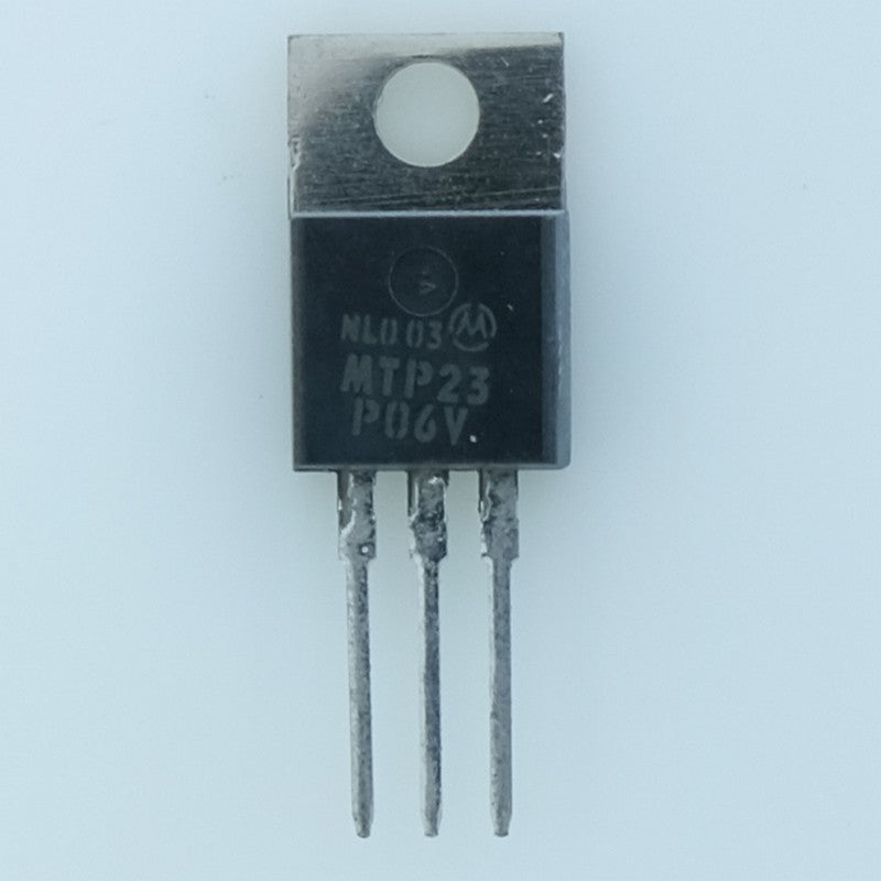 MTP23P06V Transistor MOSFET canal P 60V 23A TO-220 Motorola