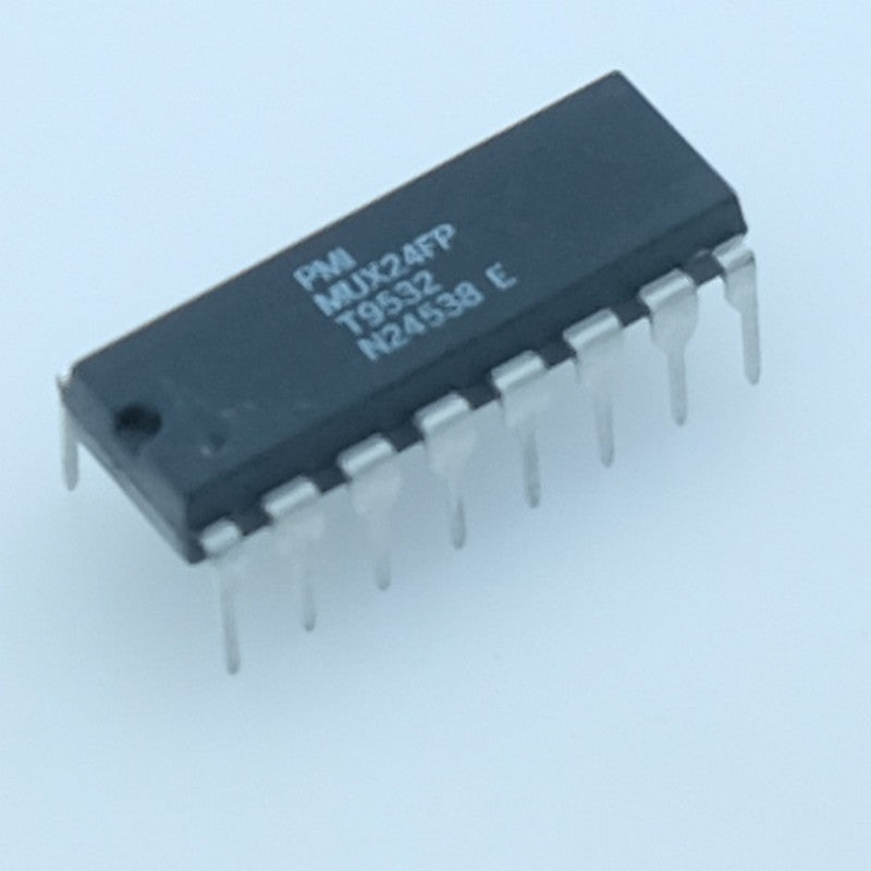 MUX24FP Multiplexeur analogique JFET double 4→1 (ou 8→1) DIP-16 PMI