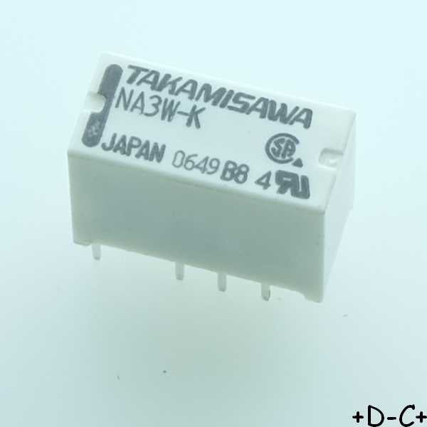 NA-3W-K relais 3VDC 64ohms Fujitsu Takamisawa