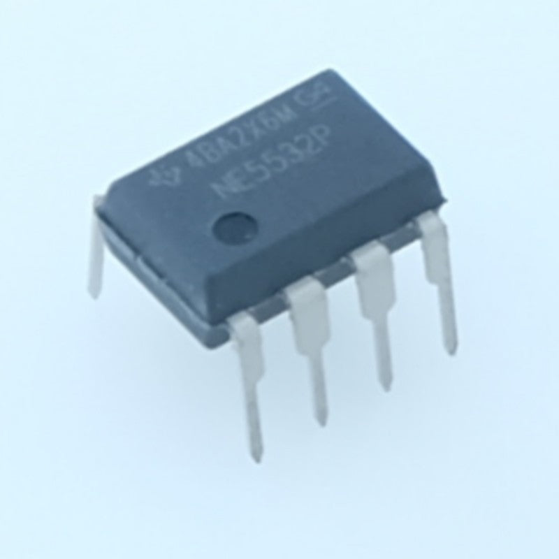NE5532P Double amplificateur opérationnel faible bruit DIP-8 Texas Instruments