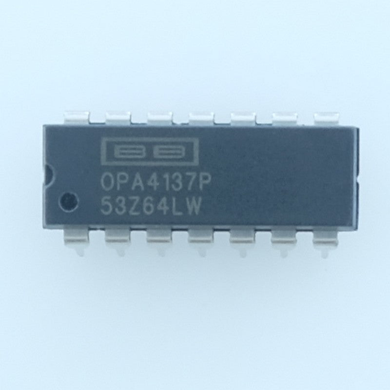 OPA4137P Quad 36V 1MHz RRI Operational Amplifier PDIP-14 Texas