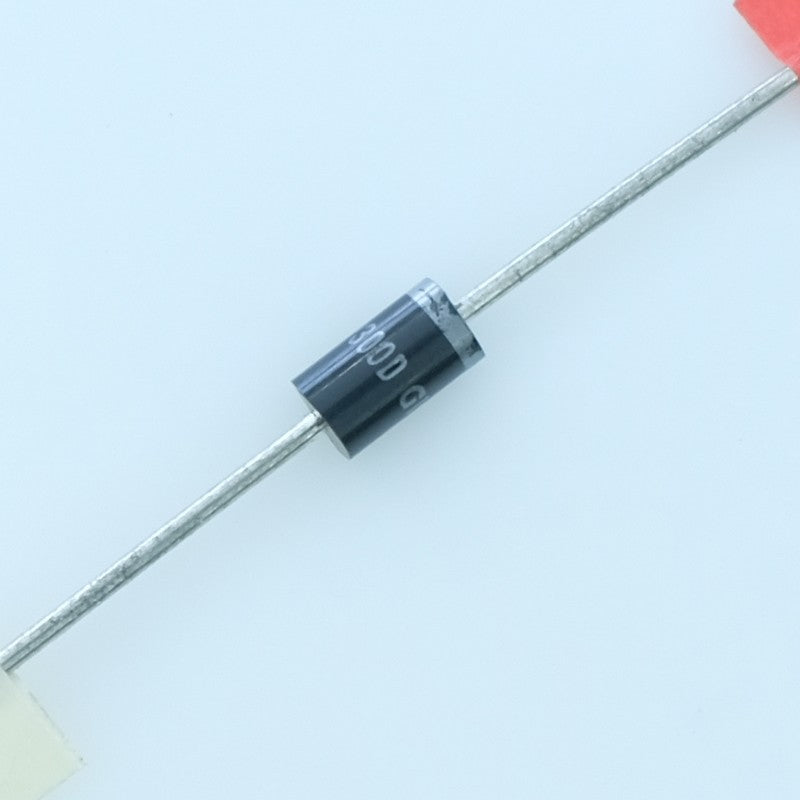 P300D Diode redressement 200V 3A DO-201AD - Distri-Compo