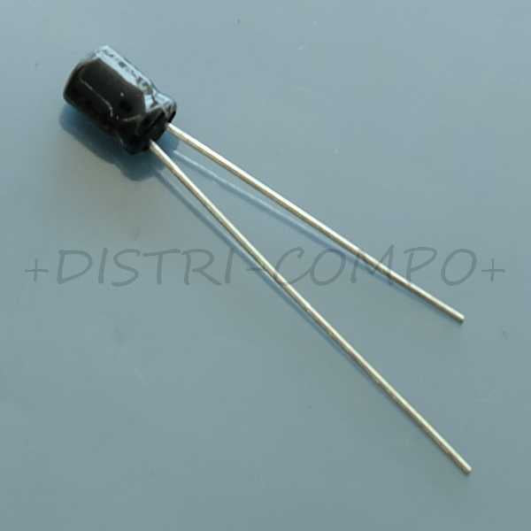 Condensateur 47µF 10V 6.3x5mm pas2.5 85° KS-A 1000h ECEA1AKS470 Panasonic RoHS