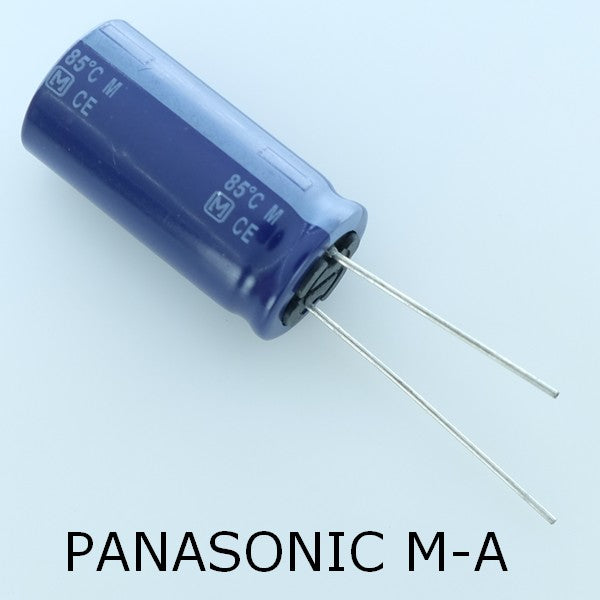 Condensateur 3.3µF 250V 8x11.5mm pas3.5 85° M-A Panasonic ECA2EM3R3 - Distri-Compo