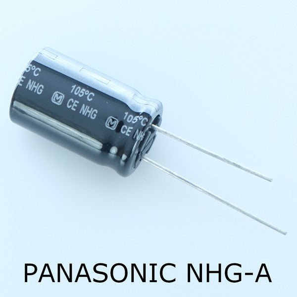 Condensateur 470µF 100V 16x25mm pas7.5 105° NHG-A 2000h ECA2AHG471 Panasonic - Distri-Compo