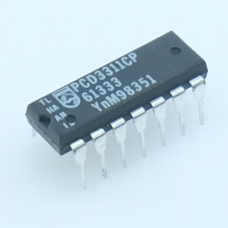 PCD3311CP Générateur DTMF / modem / tonalités musicales 2.5 à 6V DIP-14 Philips