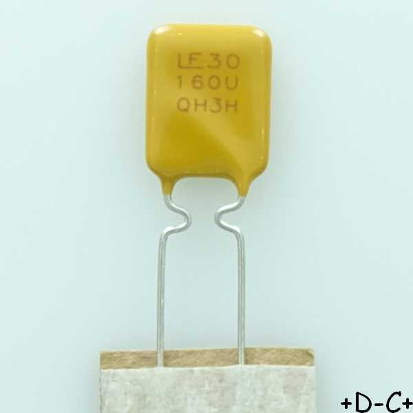 Fusible réarmables PTC 30VDC 3.20A 1.60A 8s