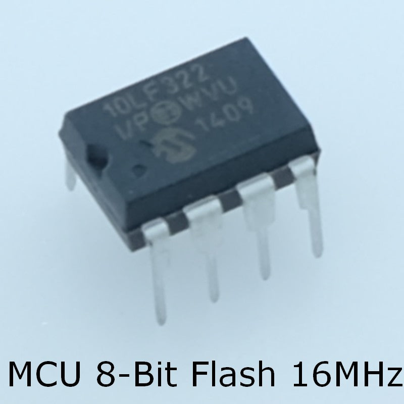 PIC10LF322-I/P MCU 8 bit Flash DIP-8 Microchip - Distri-Compo
