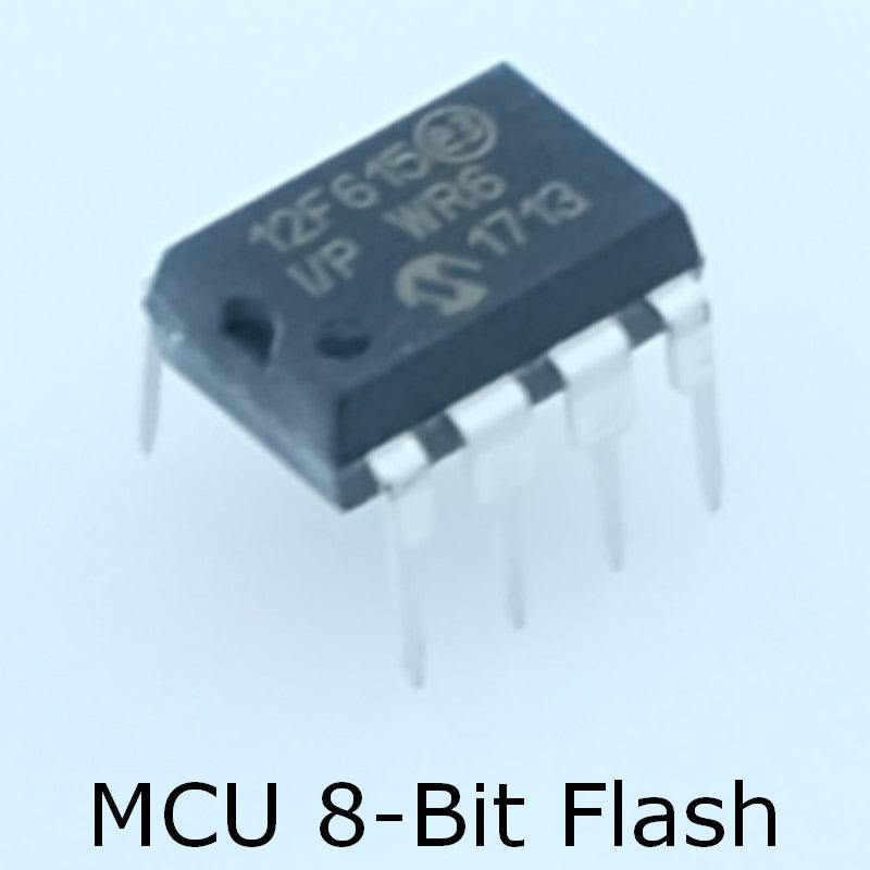 PIC12F615-I/P MCU 8 bits Flash 20MHz DIP-8 Microchip