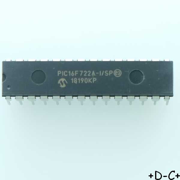 PIC16F722A-I/SP MCU 8 bits Flash 3.5KB DIP-28 Microchip RoHS