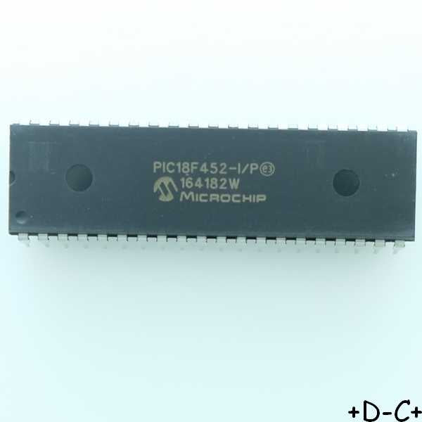 PIC18F452-I/P Microcontroleur 8BIT 32KB DIP-40 Microchip RoHS