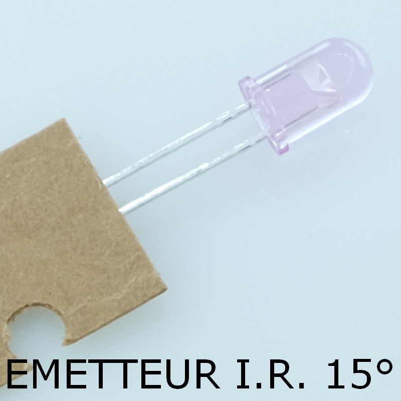 QED223A4RO Emetteur infrarouge 890nm 15° 5mm ONS