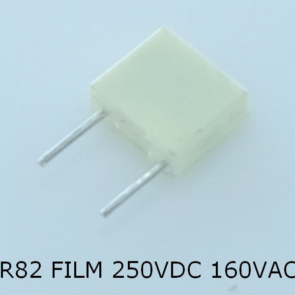 Condensateur film 100nF 250VDC 7.2x5x10mm pas5 10% PET Kemet R82IC3100DQ50K