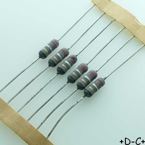 Résistance fusible 1W 0.22ohm (lot de 6)