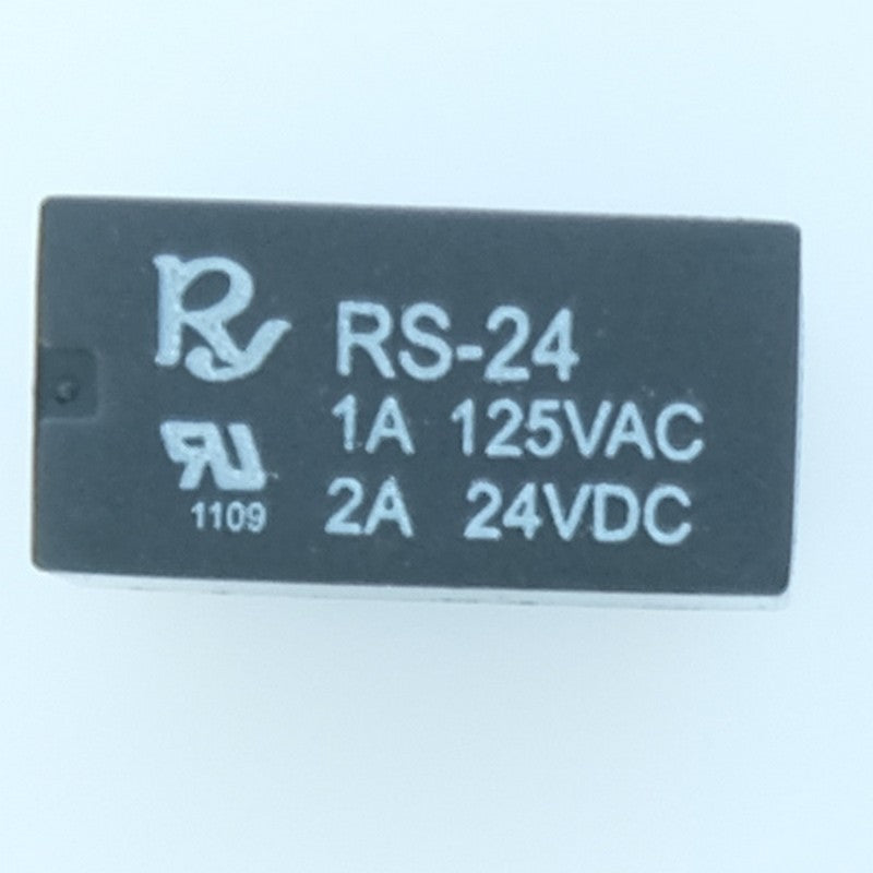 RS-24 Relais miniature DPDT (2RT) bobine 24VDC 2A 125VAC DIP-8 Rayex