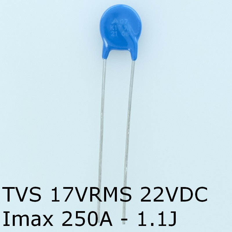 S07K17 Varistance TVS 17V 22V 7mm 10% pas5 Epcos